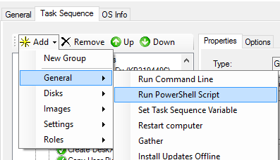 How to run Powershell script